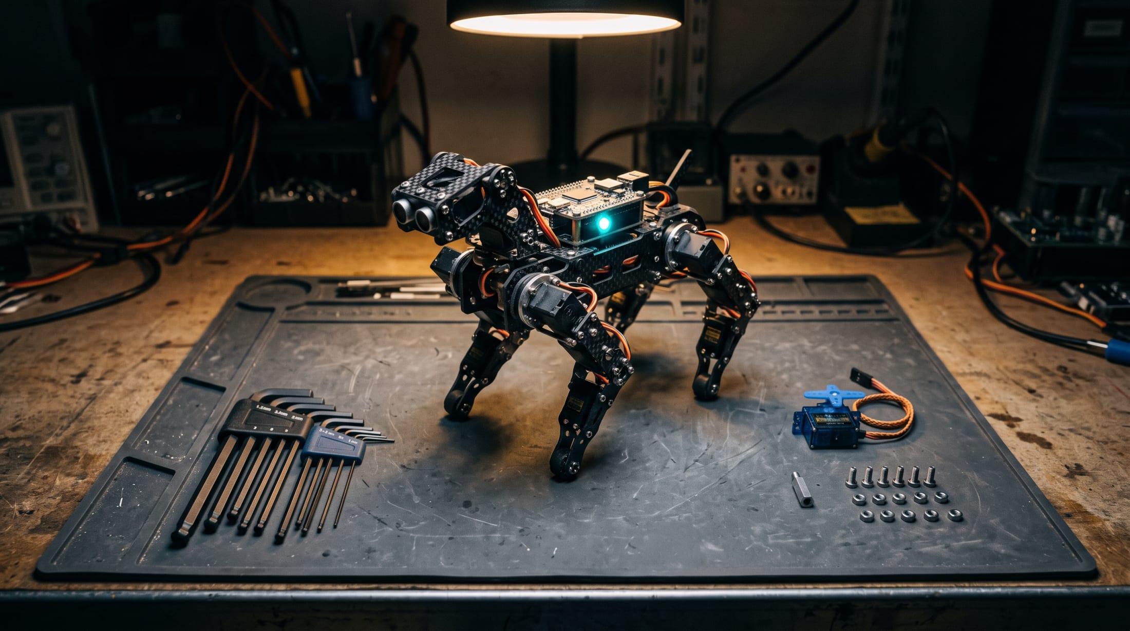 DK-2 Kit, Buildable Quadruped desktop platform